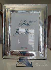 Cornice portafoto in argento