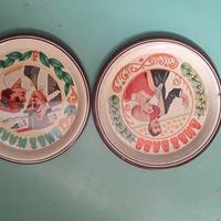 
sottobicchieri in metallo smaltato aperitivo anni