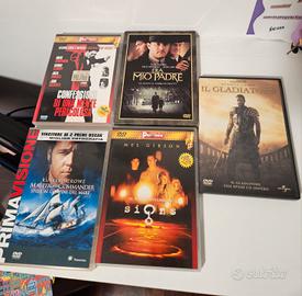 Blocco di 5 dvd