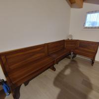 Cassapanca in noce nazionale