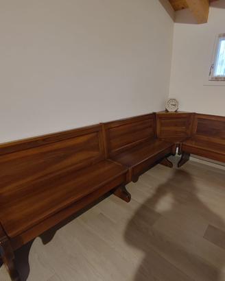Cassapanca in noce nazionale
