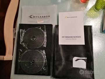 zanzariera per finestra tagliabile