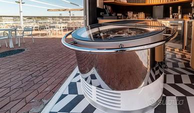 Vetrinetta circolare Pasticceria Rotante IFI