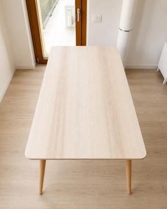 Tavolo IKEA LISABO effetto frassino, 140x78 cm