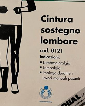Cintura sostegno lombare Gibaud