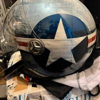 NZI CASCO DEMI-JET ZETA 2 AERONAUTICA XL