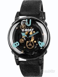 U-BOAT U-65 44mm PVD Turquoise 3353 NUOVO FULL SET