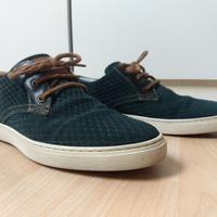 Sneakers Bull Boxer in tela verde tg. EU-40