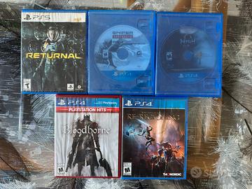 🎮 5 Giochi PS4/PS5 in condizioni ottime