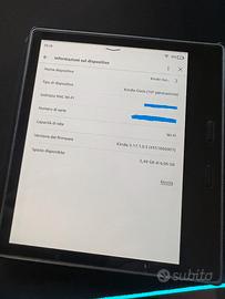 Kindle Oasis 10ª Generazione e custodia in tessuto