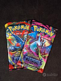 🎁x2 bustine pokémon sealed ita Fiamme Spettrali🎁