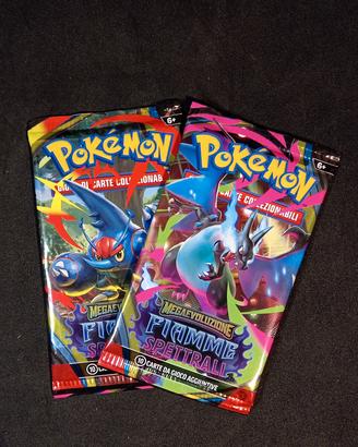 🎁x2 bustine pokémon sealed ita Fiamme Spettrali🎁