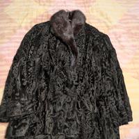 pelliccia nera pelo corto