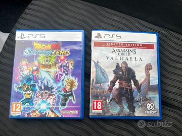 Dragon Ball Sparking Zero; Assassin's Creed Valhal