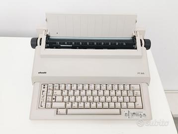 OLIVETTI PT 505 Macchina per scrivere elettronica