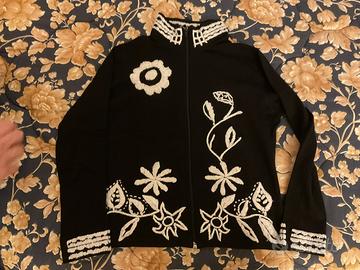 Maglione con cerniera