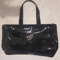 BORSA DA DONNA PIERO GUIDI NERA LUCIDA COME NUOVA