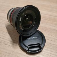 samyang 12mm f2 attacco fuji