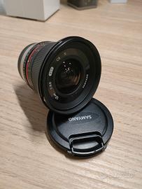 samyang 12mm f2 attacco fuji