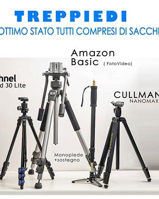 Set di treppiedi fotografici