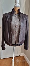 Giubotto 100% pelle di daino - taglia M/L