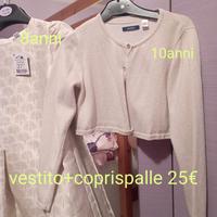 abito elegante da cerimonia+coprispalle