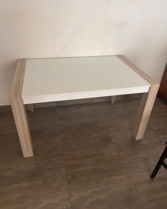 Tavolo vetro Wood