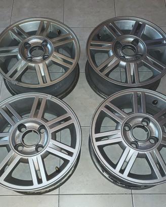 4 CERCHI IN LEGA FORD 4X108 R14 FIESTA KA ESCORT