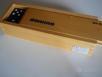 Domino numeri in legno per bambini