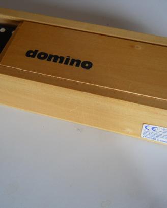 Domino numeri in legno per bambini