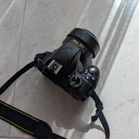nikon d3300 piu obiettivi 35mm e 18 55