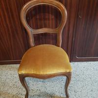 sedie legno anni '70