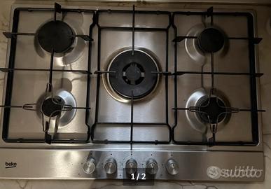 Piano cottura 5 fuochi