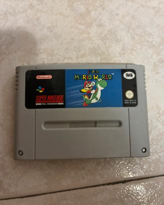 Super Mario World SNES PAL originale