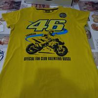 T-SHIRT MAGLIA VALENTINO ROSSI VR46 VINTAGE NUOVA