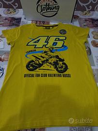 T-SHIRT MAGLIA VALENTINO ROSSI VR46 VINTAGE NUOVA