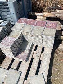 Piastrelle cementine antiche vintage