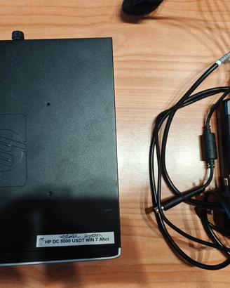 HP FISSO compaq 8000 ultra slim desktop + tastiera