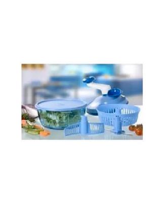 TUPPERWARE - QUICK CHEF a 2 lame - colore azzurro