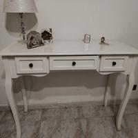 Consolle bianca in legno