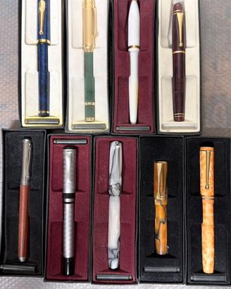 Penne stilografiche anni 2000 Mai usate .