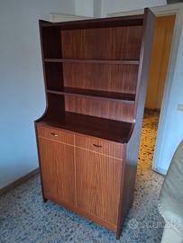 Libreria con letto  anni 70 stile  Svedese 