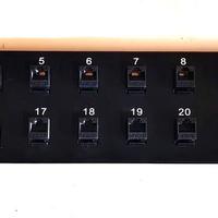 Pannello patch keystone panel 24 porte ethernet