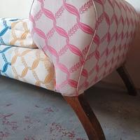 chaise longue vintage originale restaurata unicità