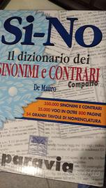 dizionario  DE MAURO dei sininimi e contrari