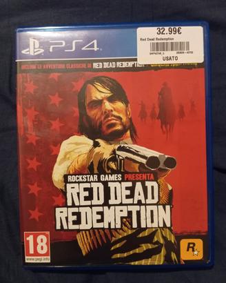 Red Dead Redemption+Undead Nightmare PS4 PS5 nuovo