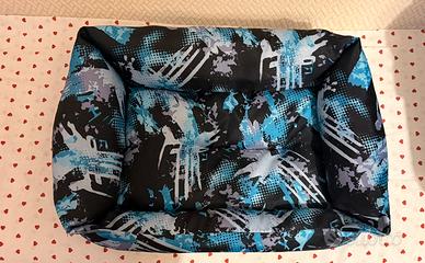 Cuccia per animali in tessuto imbottito