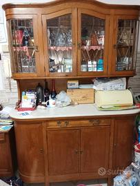 Credenza e Libreria legno massiccio