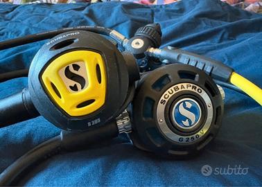 Set erogatori Scubapro attrezzatura professionale