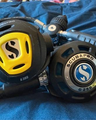 Set erogatori Scubapro attrezzatura professionale